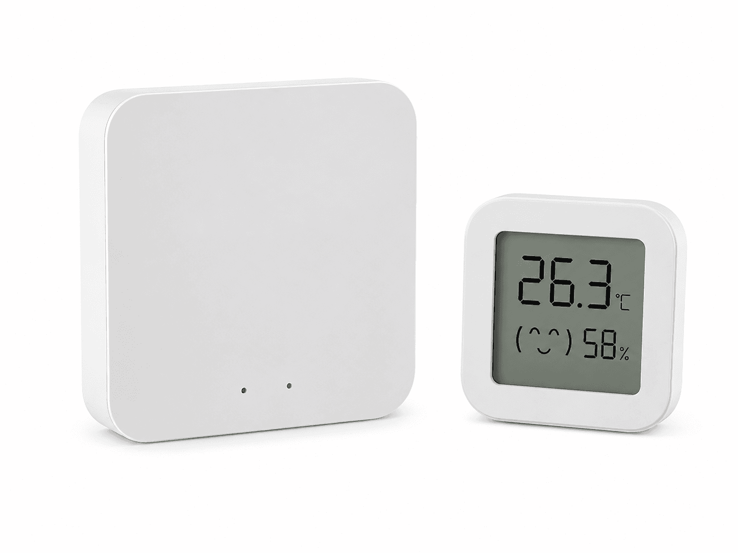 Kit monitoreo temperatura 2 termometros + HUB Zigbee